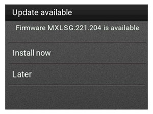 Updating The Firmware Using The Control Panel Lexmark M