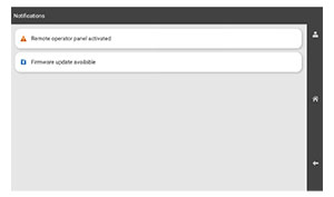 Actualización del firmware mediante el panel de control Lexmark CS963