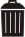 the delete icon