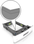 Avoiding jams | Lexmark MS810n / MS810dn / MS810dtn