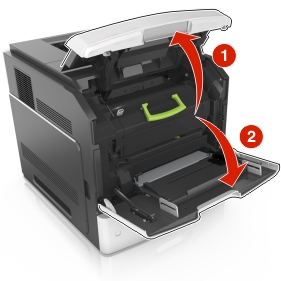 Replacing the imaging unit | Lexmark MS810n / MS810dn / MS810dtn