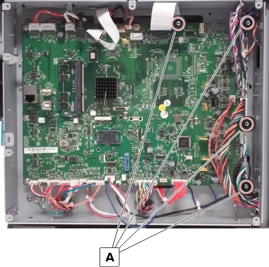 Controller board removal | Lexmark CX725