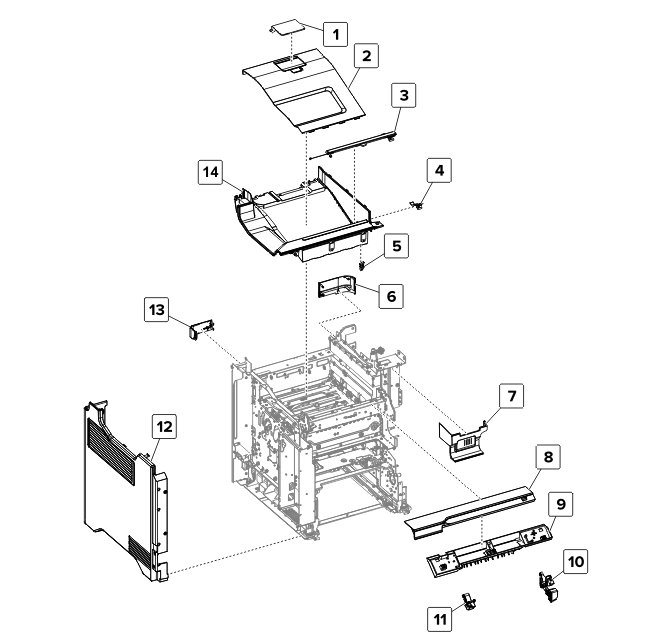 Covers 2 | Lexmark CX725