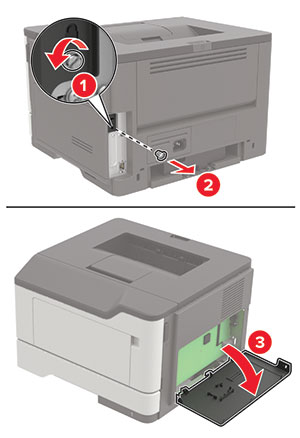 Принтер lexmark b2338 как заправить картридж