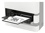 Loading the multipurpose feeder | Lexmark MS821