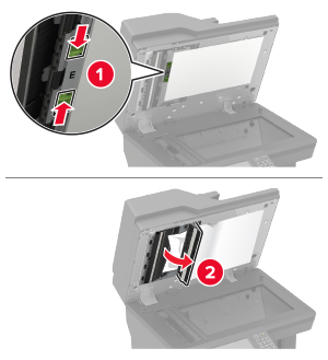 Lexmark mx722 настройка сканера