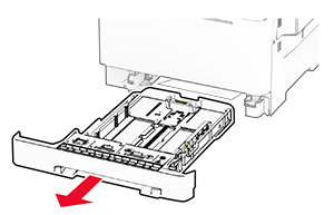 Loading trays | Lexmark CX635