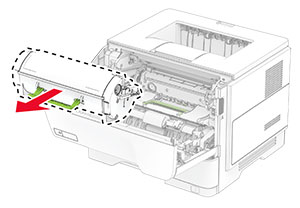 Sustituci N Del Cartucho De T Ner Lexmark M