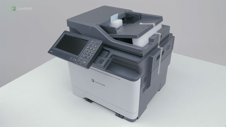 Setting up printer | Lexmark XC4240