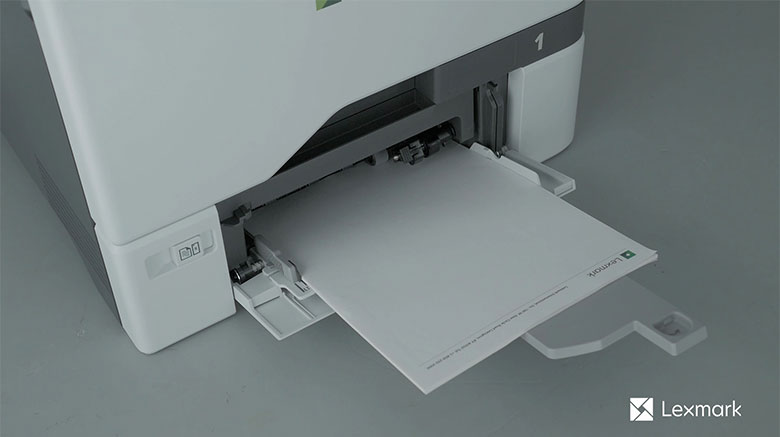 Load paper for two‑sided printing