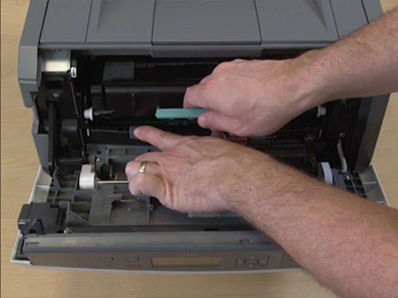 Setting up the printer | Lexmark E462