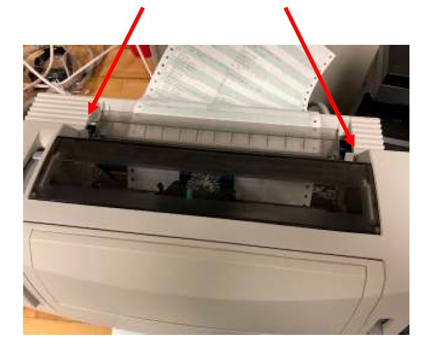 Identification Installation of 2500 Forms Printer Ribbon Cartridges Lexmark FORMS PRINTER 2591