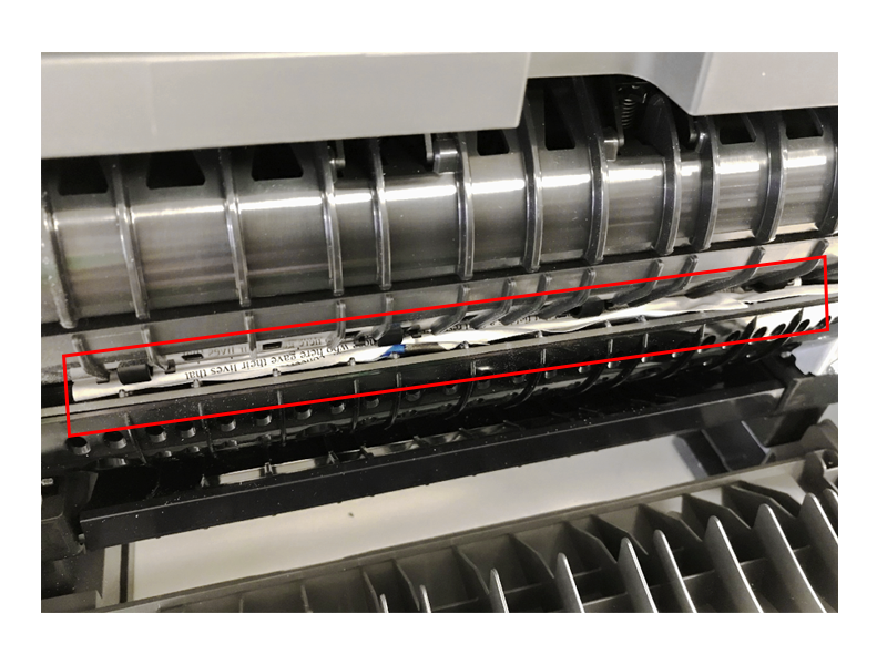 Paper Jam Caused By Paper Stuck In The Fuser Lexmark MX431