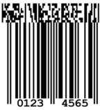 A sample image of Composite with EAN bar code.