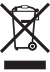 Simbol precrtane kante za otpatke