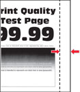  The printout does not match the defined margins.