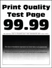  A page with dark print