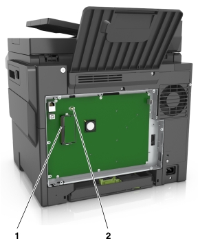 Locate the appropriate connector on the controller board.