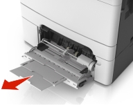 Pull the multipurpose feeder extender.