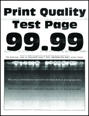A page with horizontal voids