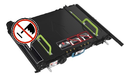 Overdrachtsmodule is uitgepakt.