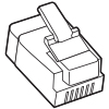 an RJ11 adapter plug