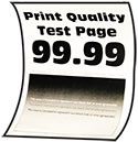 A page that has a curl after it is printed on.