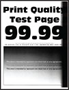  A page with dark bands running vertically along the page.