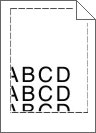 A print with incorrect margins