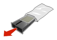 Déballage du filtre de sortie