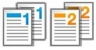 Print multiple copies of a document as group of pages.