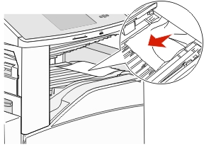 remove jam from bridge unit assembly