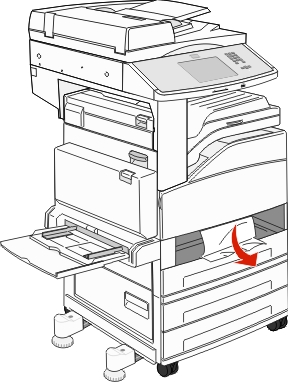 standard tray jam removed