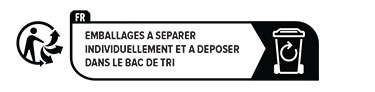 Triman certification mark for packaging.