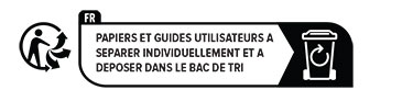 Triman certification mark for paper.