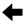 the left arrow