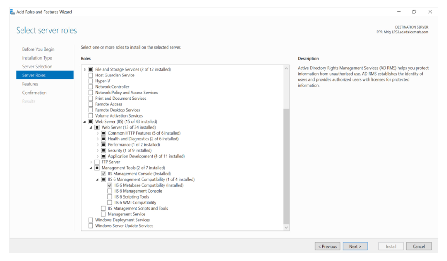 A screenshot of the options you need to enable in the Application Development section.