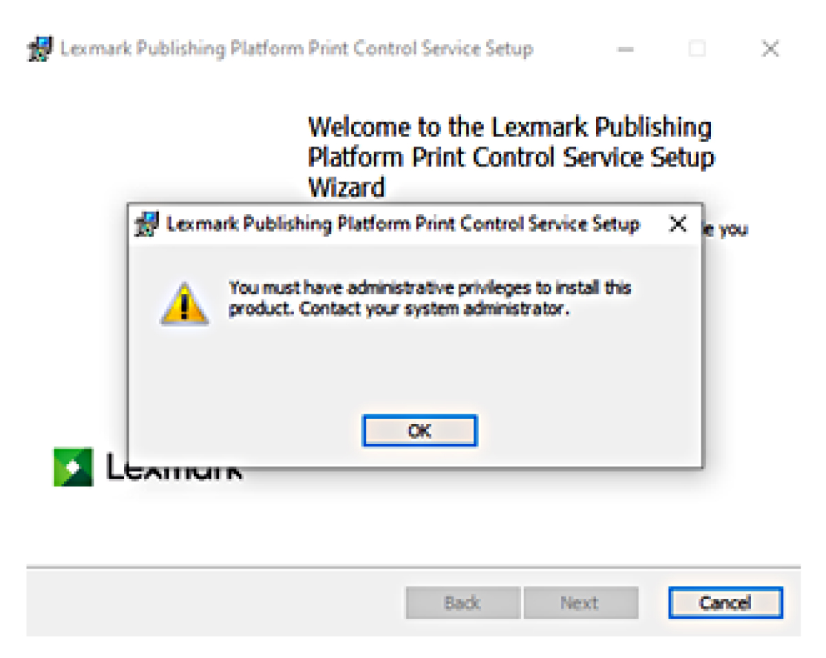 A screenshot showing the setup for MSI file. 