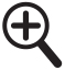 the zoom in icon