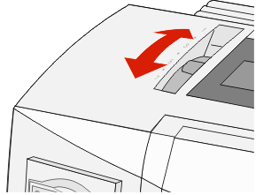 picture of the adjustable forms thickness lever