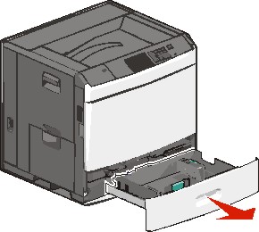 picture of an open standard tray