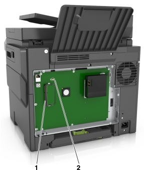 Locate the appropriate connector on the controller board.