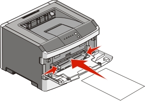 insert paper manual feeder