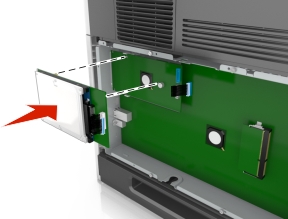 mounting hard drive to ISP