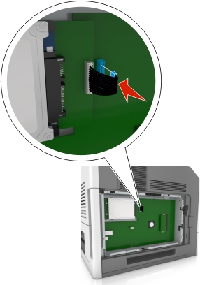 The appearance of the plug and receptacle of the controller board
