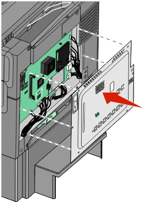 reinstall the system board cover