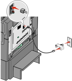 connecting to an adapter