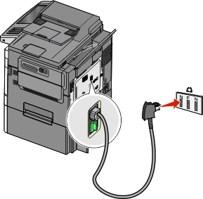 connect the adapter to the N connector