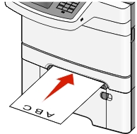 load letterhead in manual feeder for duplex